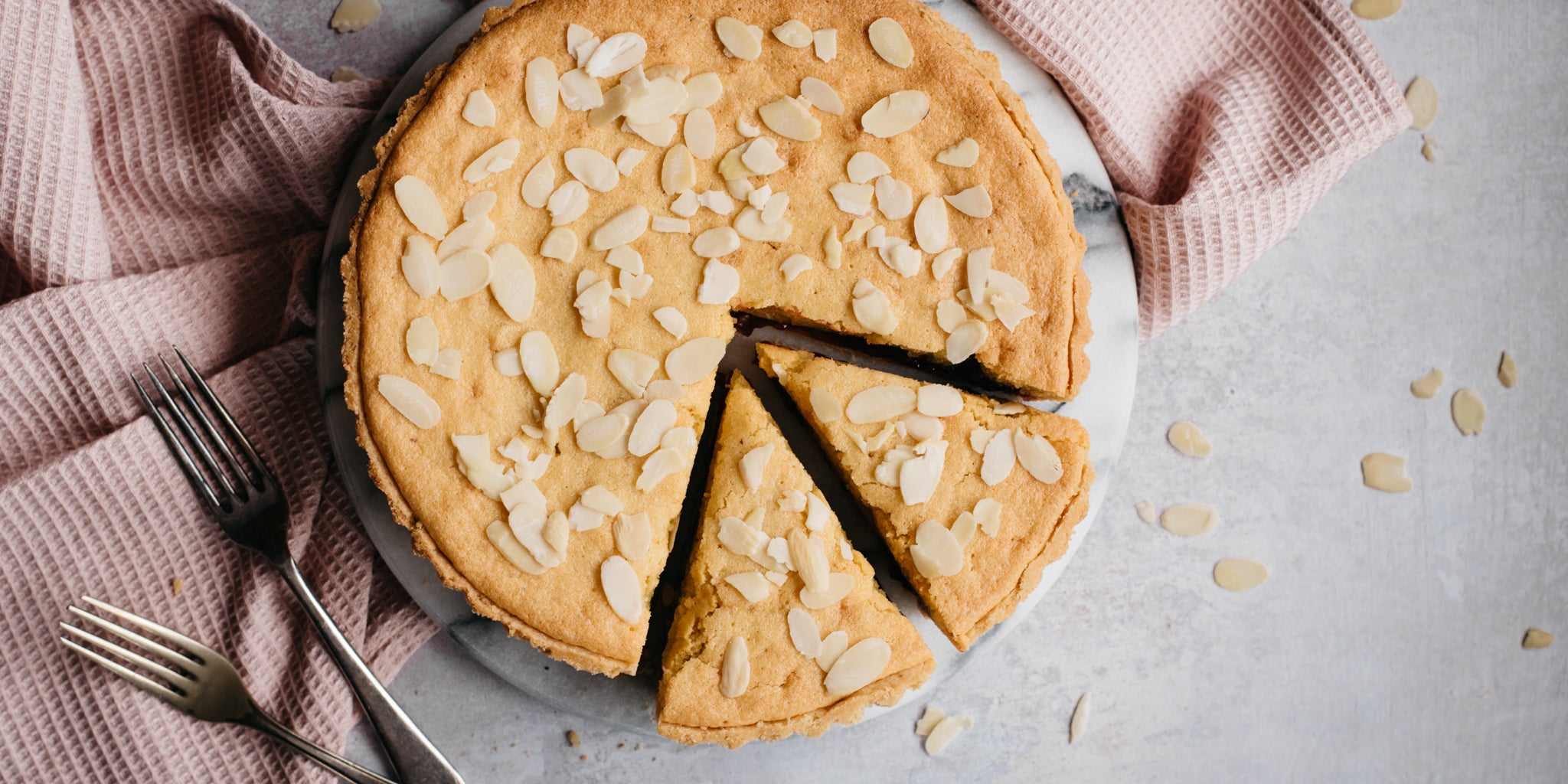 Simple Bakewell Tart Baking Mad